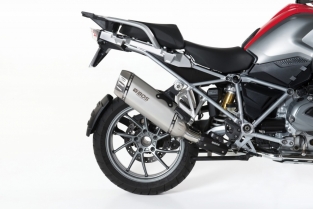 BOS Desertfox RVS Matt Einddemper met Euro4 Keuring BMW R 1200 GS - Adventure 2017 2018